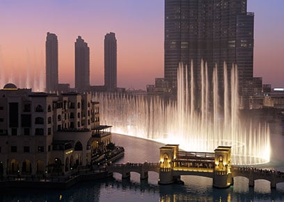 The Dubai Fountains